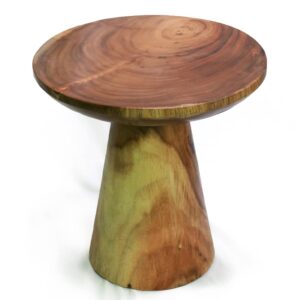 Beistelltisch „Bulat“ aus Suarholz, Ø 50 cm – Natürliches Design mit Charakter