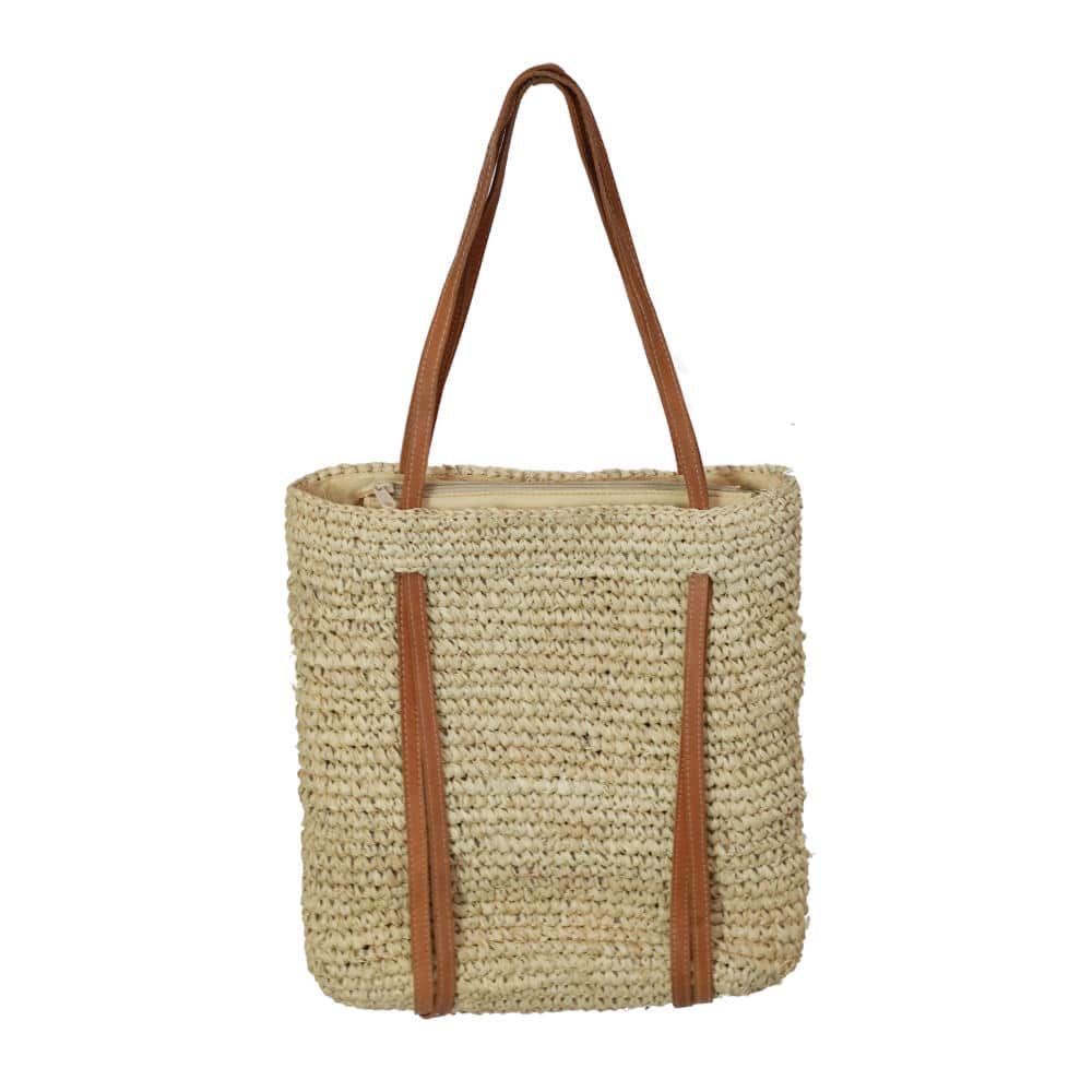 Seegras-Handtasche Modell #1 – Natürliche Eleganz trifft Funktionalität