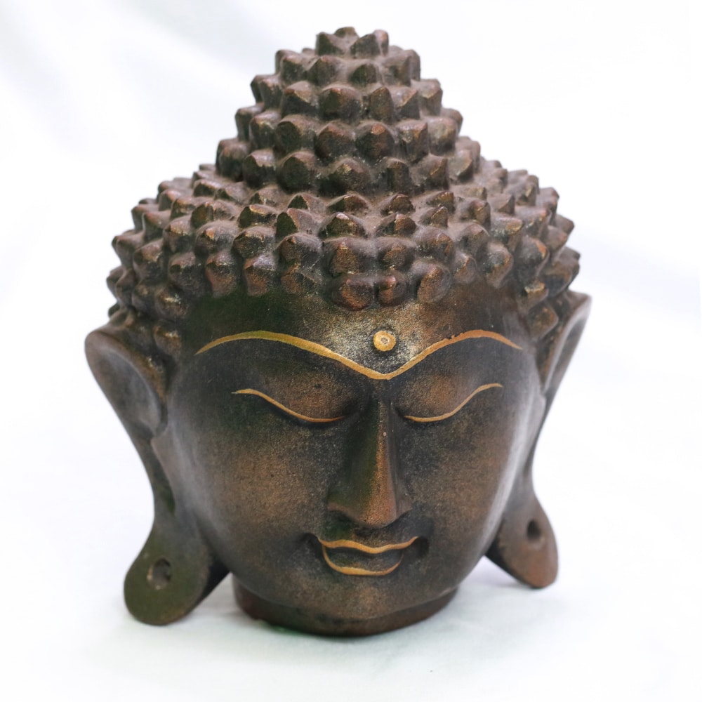 Small Buddha Head, Vintage, 14 cm