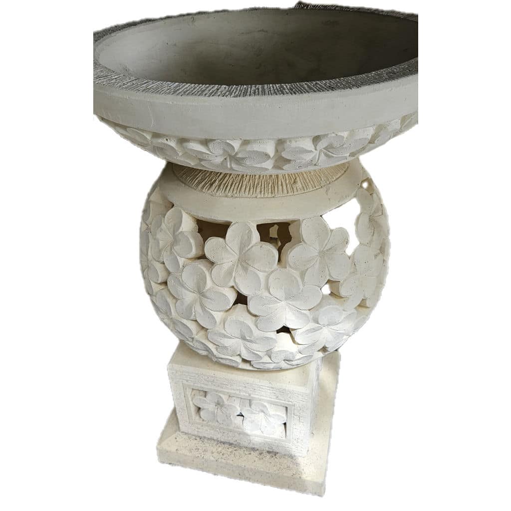 Jepun Kugel-Lampe mit dekorativer Schale