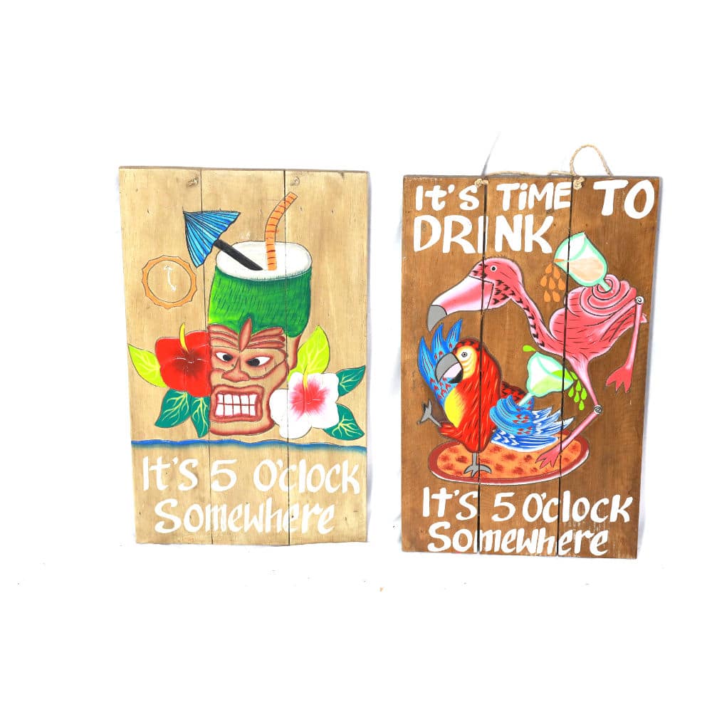 Handgemalte Spruchtafeln mit witzigen Motiven – verschiedene Designs