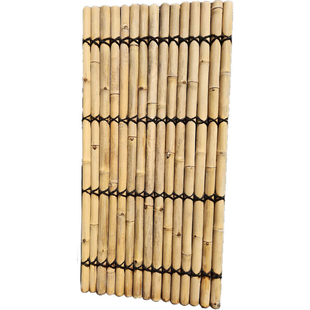 Zaunelement aus Bambus, 200 x 100 cm