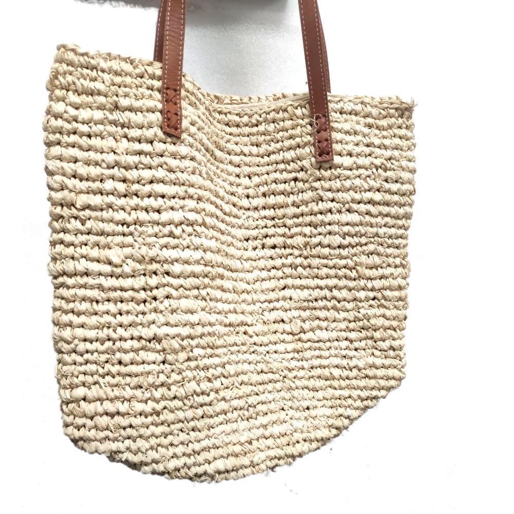 Elegante Handtasche aus Seegras, Modell #2